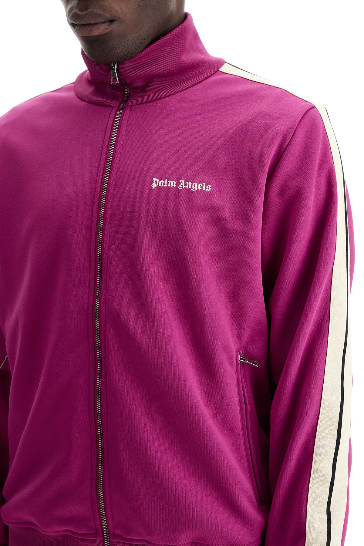 PALM ANGELS "track sweatshirt with contrasting bands