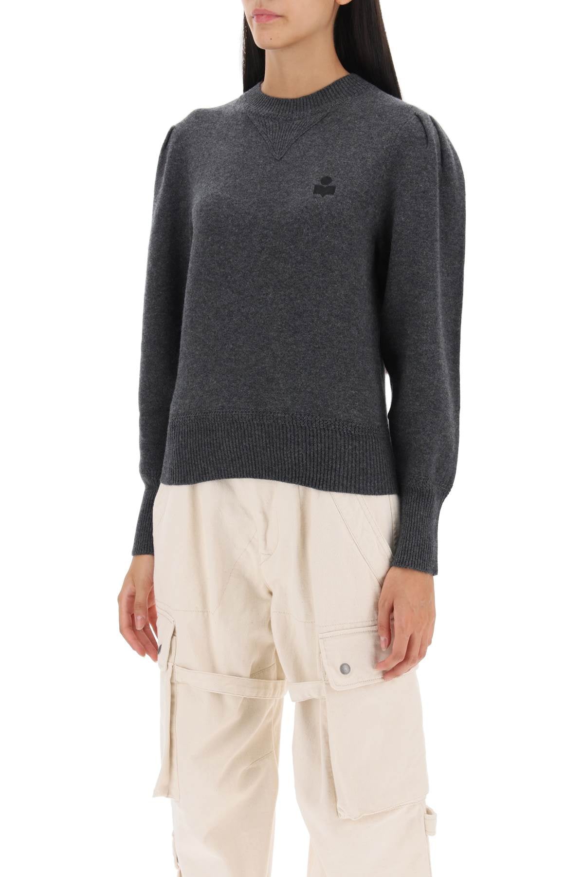 ISABEL MARANT ETOILE kelaya sweater with balloon sleeves