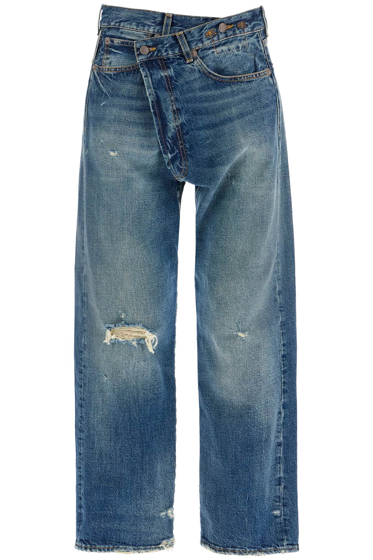 R13 crossover denim