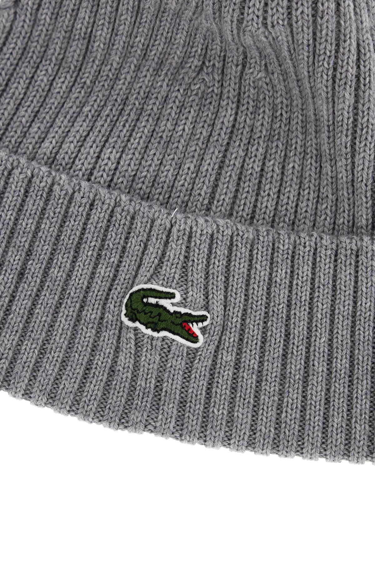 LACOSTE wool beanie hat