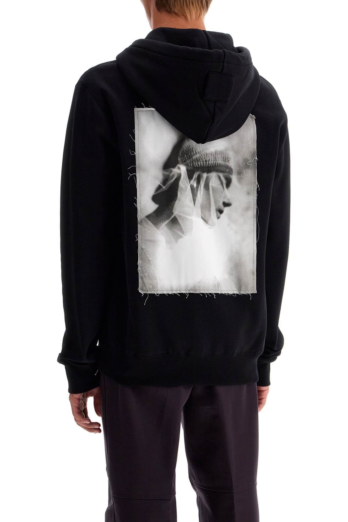 LANVIN hooded sweatshirt with zipper