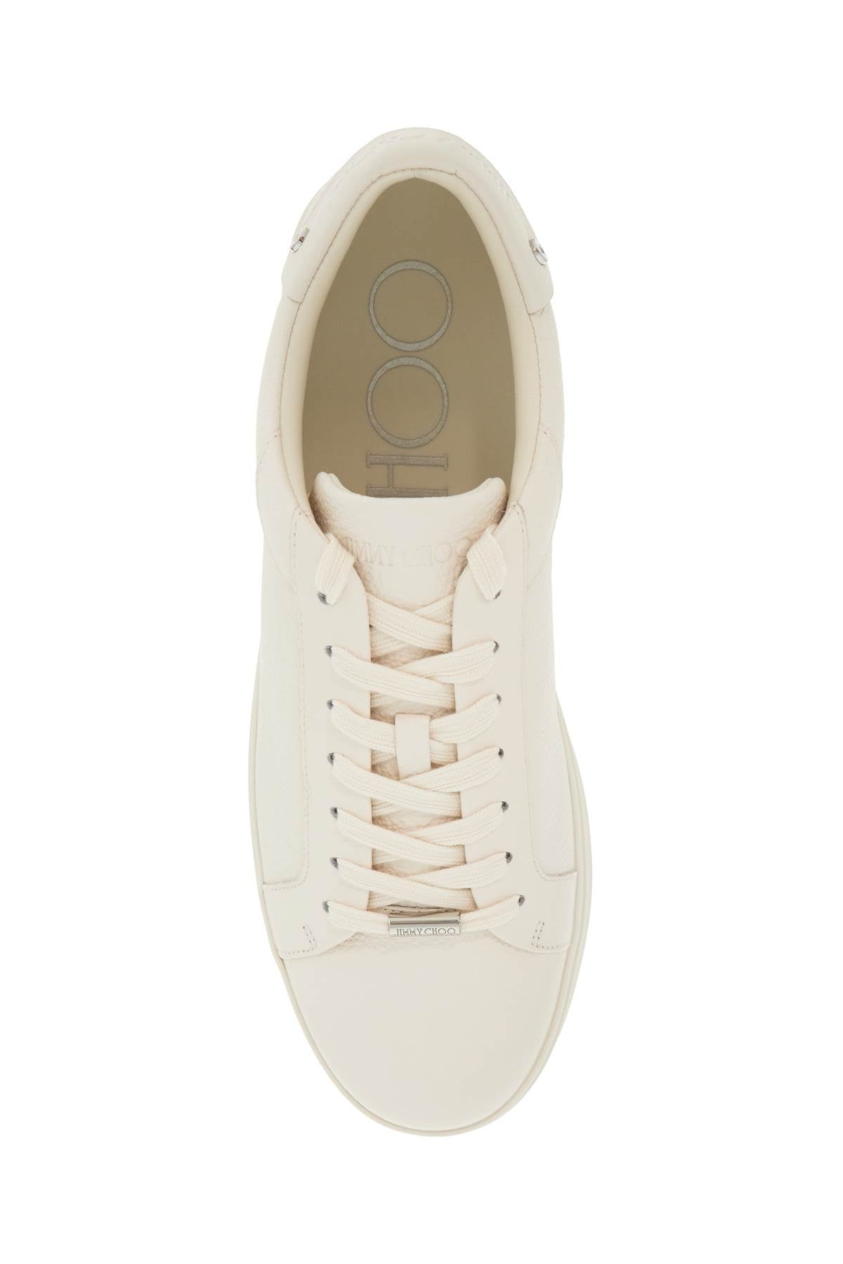 JIMMY CHOO "hammered leather rome sneakers