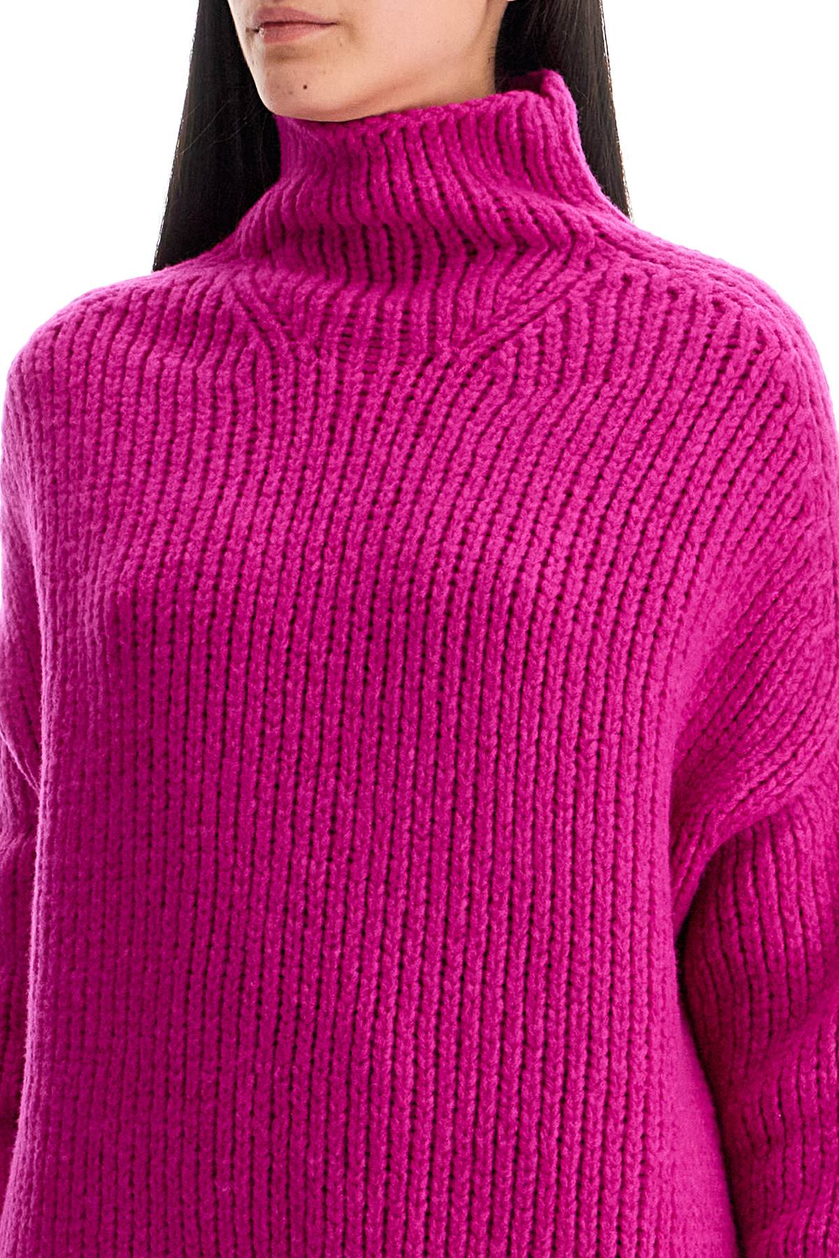 LANVIN high-neck wool sweater