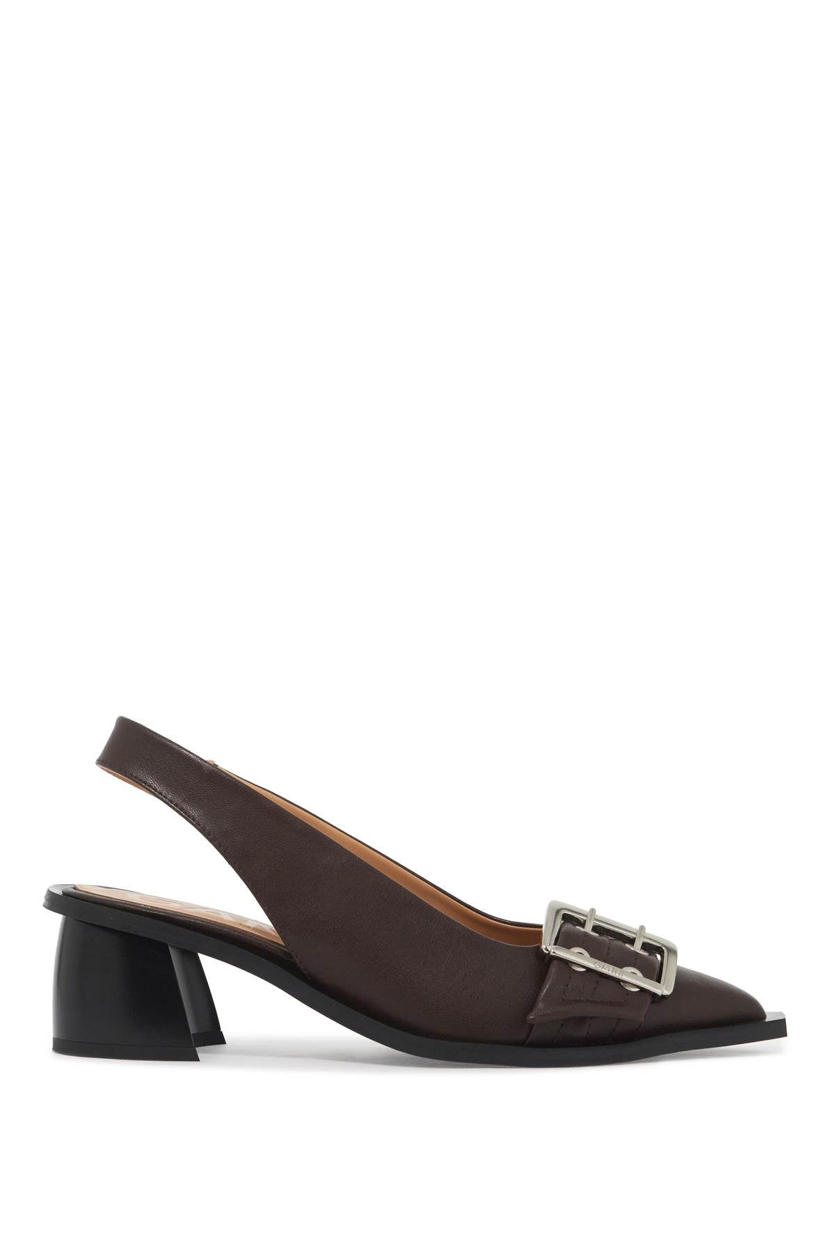 GANNI slingback decollet