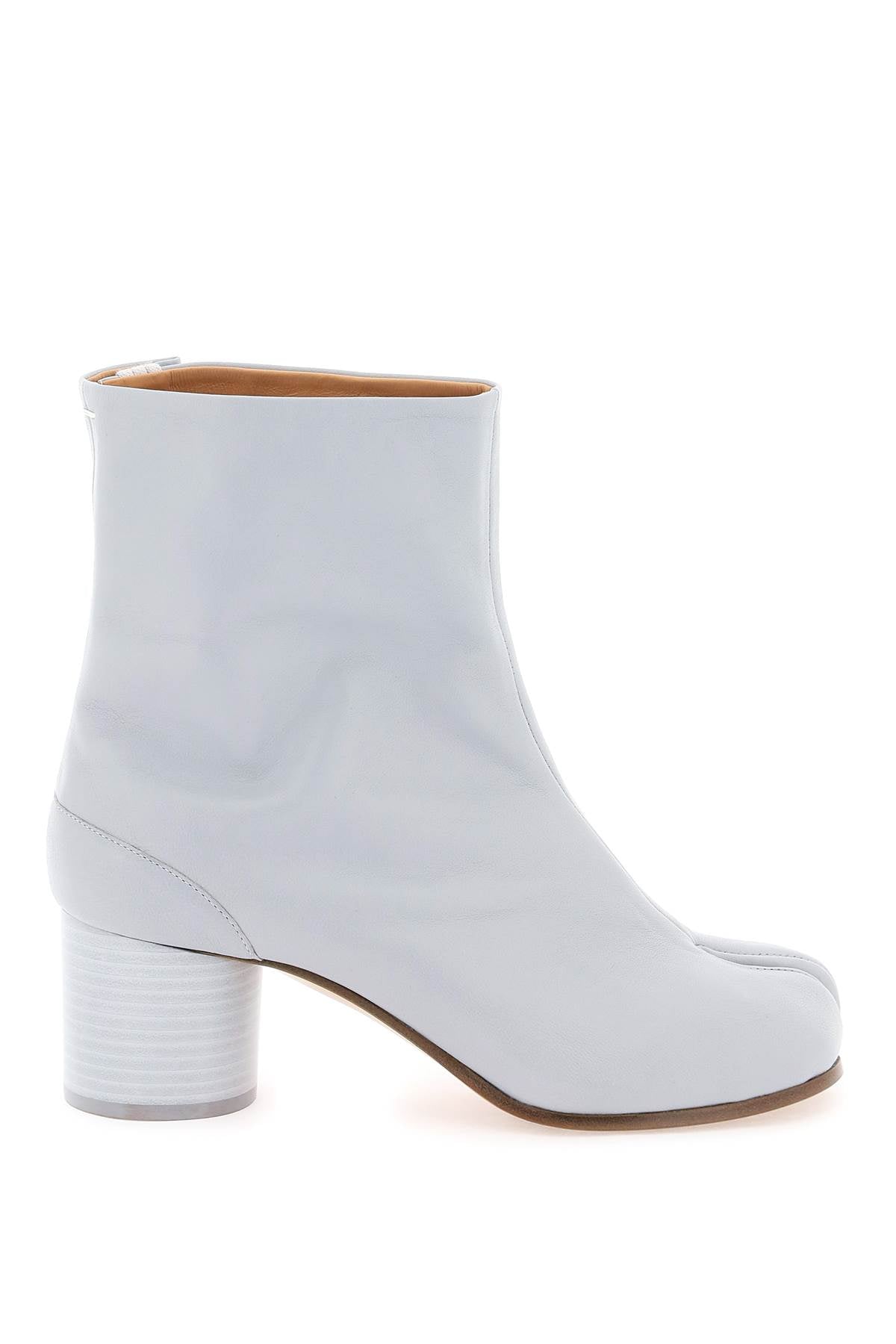 MAISON MARGIELA leather tabi ankle boots