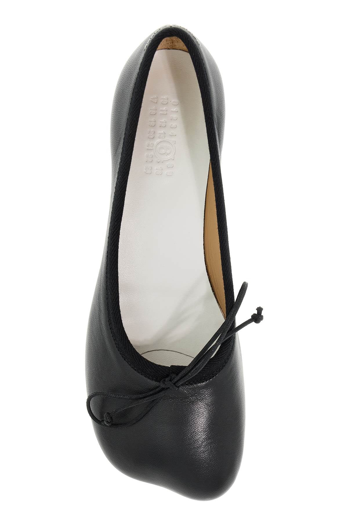 MM6 MAISON MARGIELA anatomic leather ballet flats for