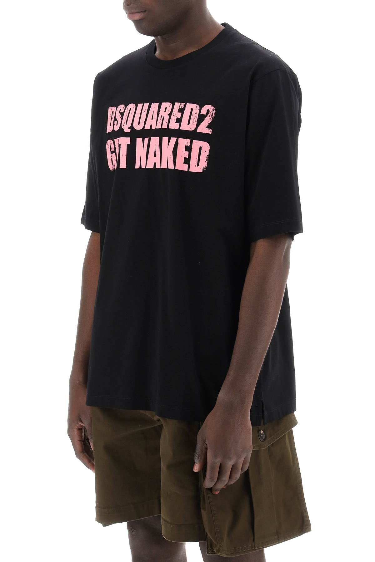 DSQUARED2 skater fit printed t-shirt