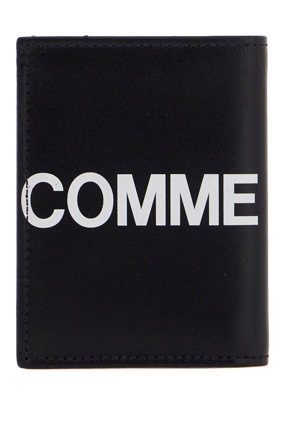 COMME DES GARCONS WALLET small bifold wallet with huge logo