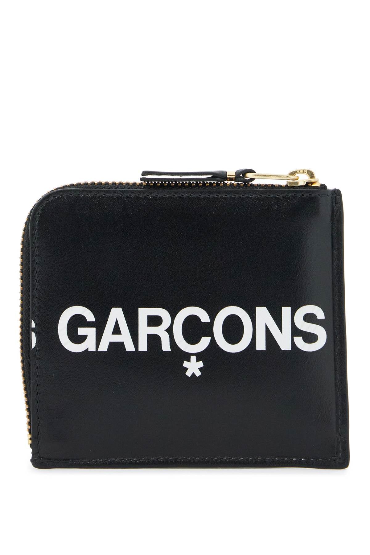 COMME DES GARCONS WALLET huge logo wallet