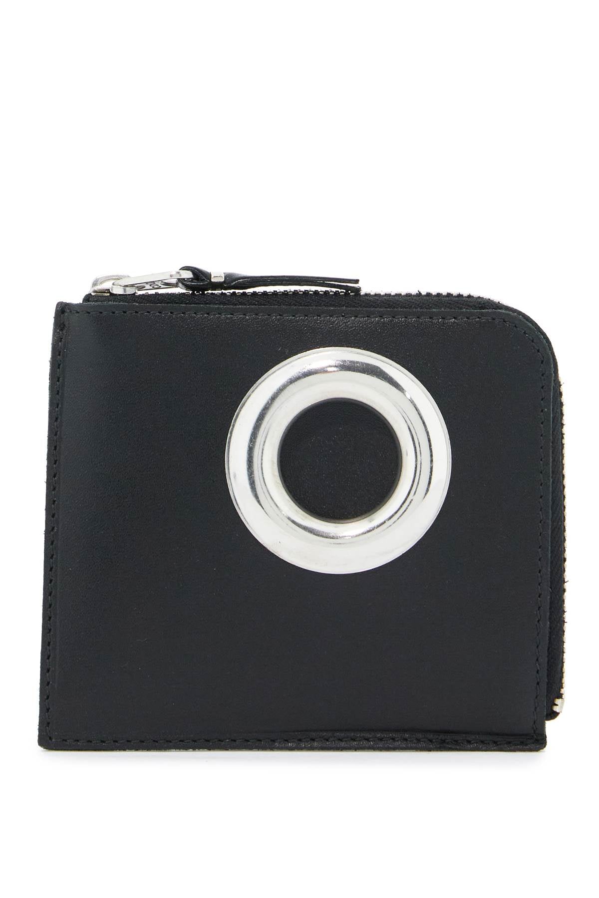 COMME DES GARCONS WALLET wallet with large eyelet closure