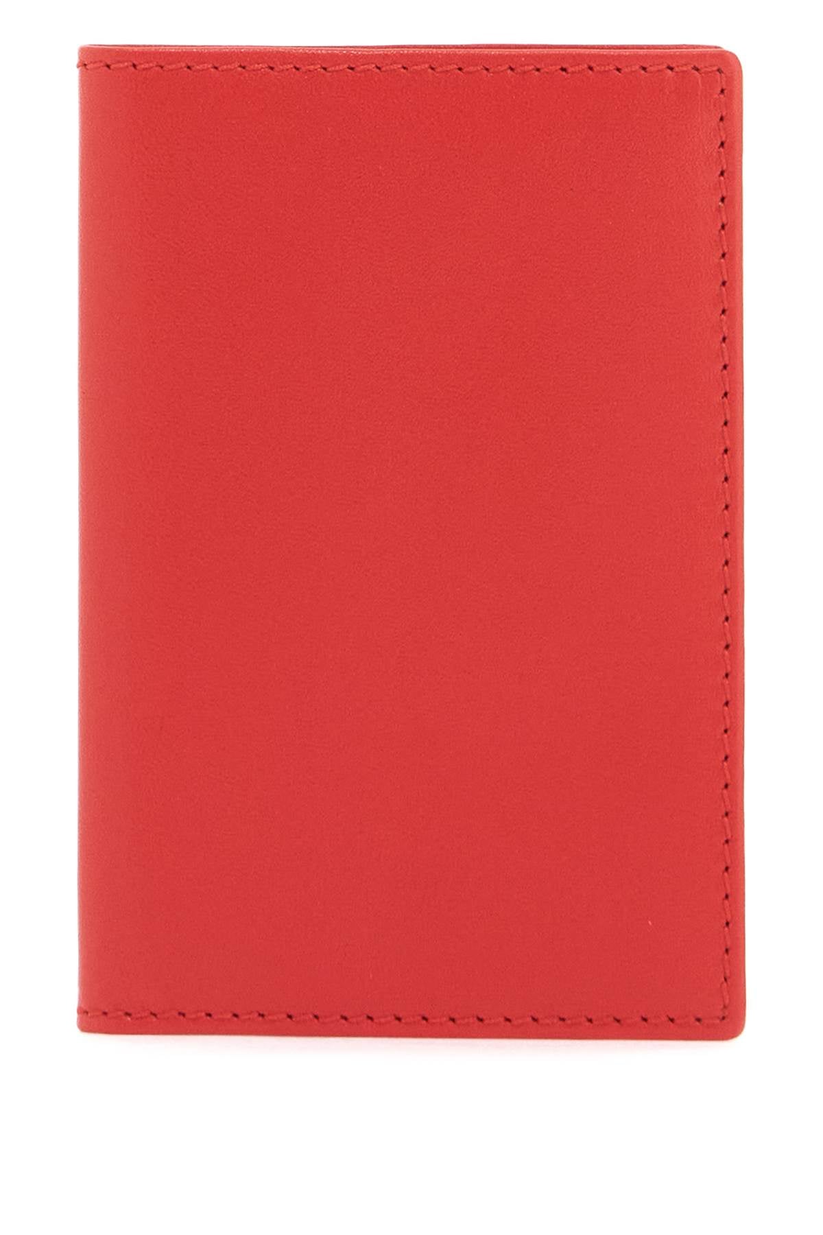 COMME DES GARCONS WALLET leather compact wallet