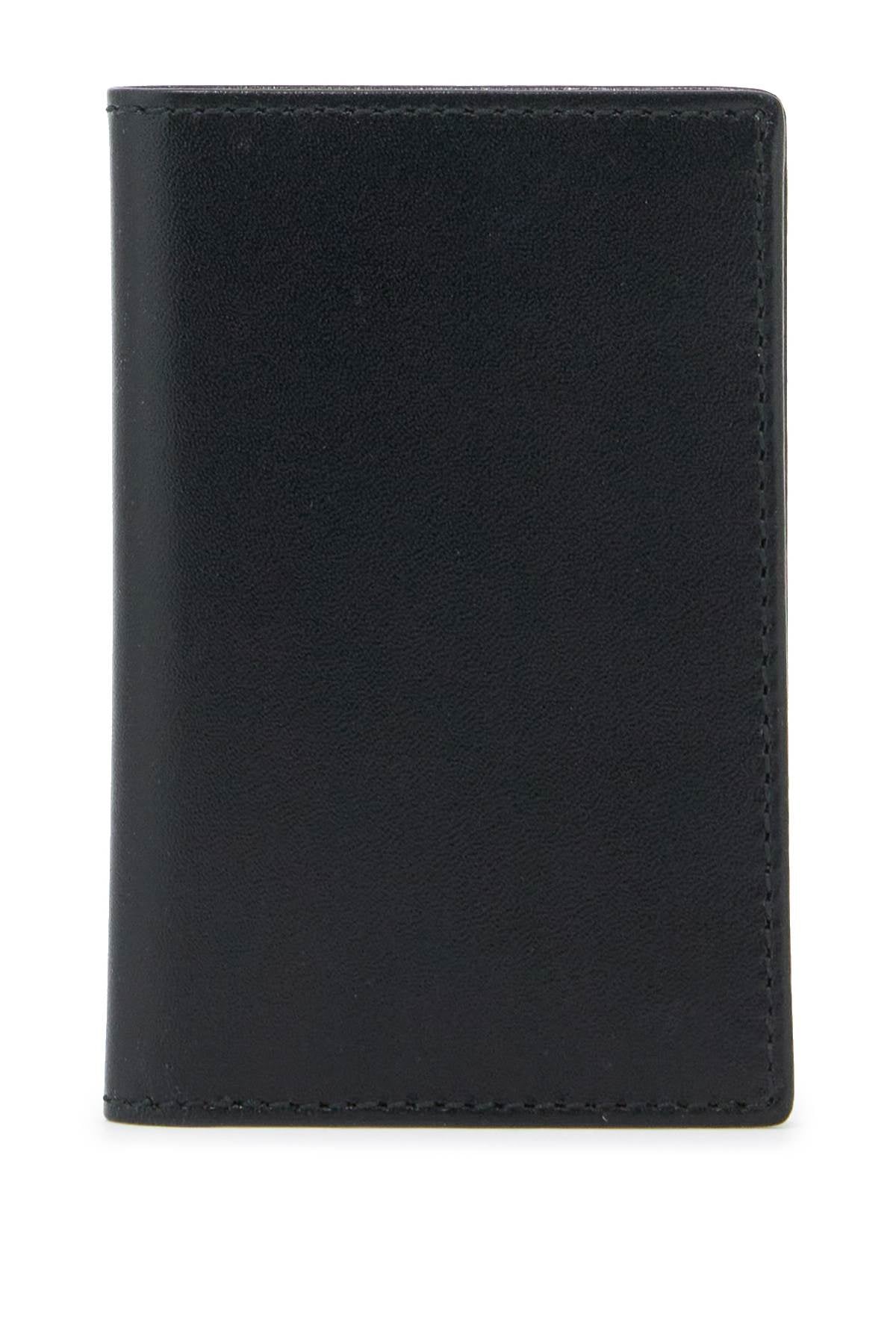 COMME DES GARCONS WALLET leather compact wallet