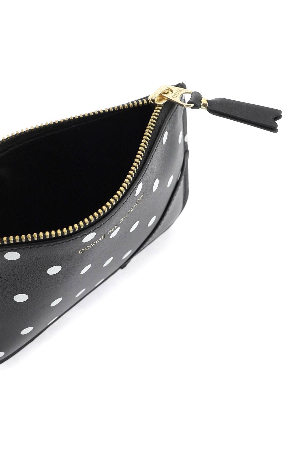 COMME DES GARCONS WALLET polka dot wallet