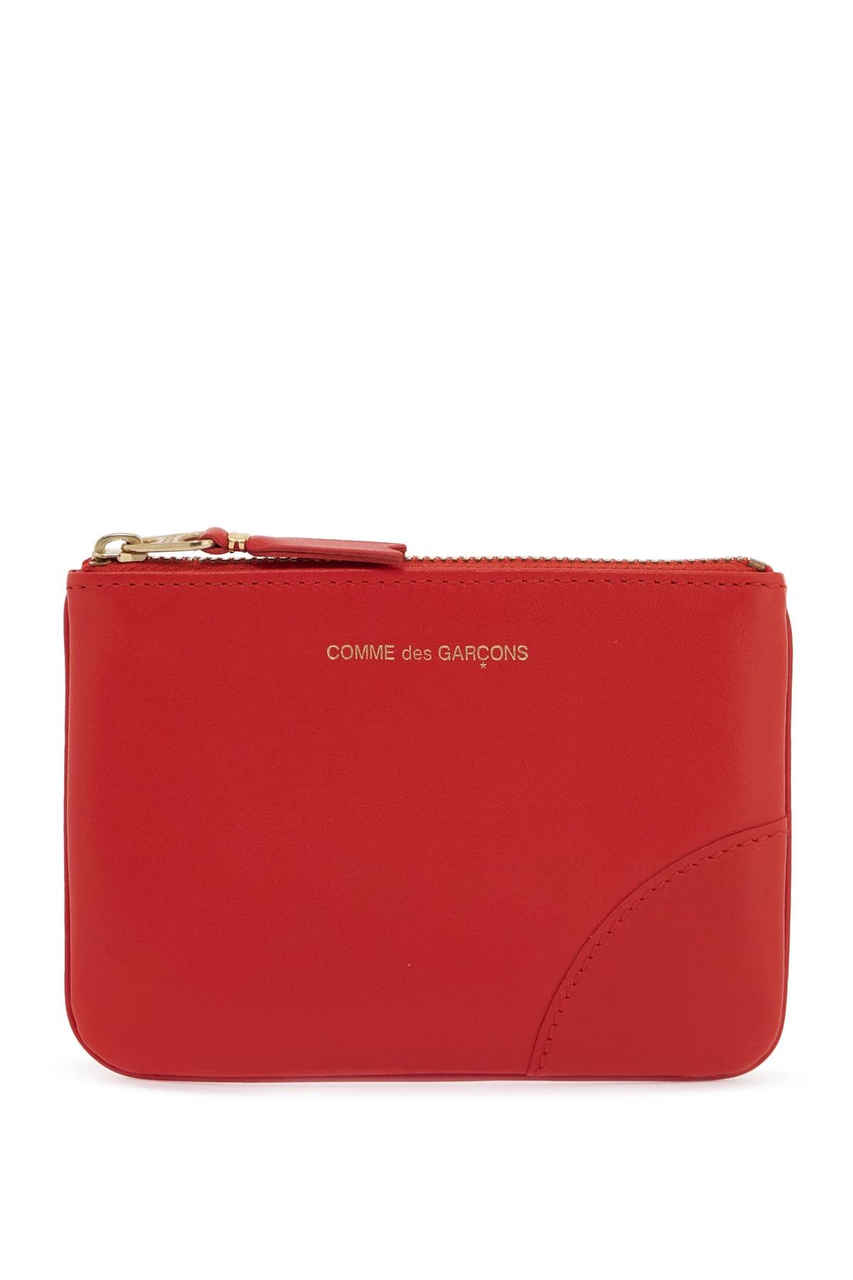 COMME DES GARCONS WALLET small smooth leather pouch