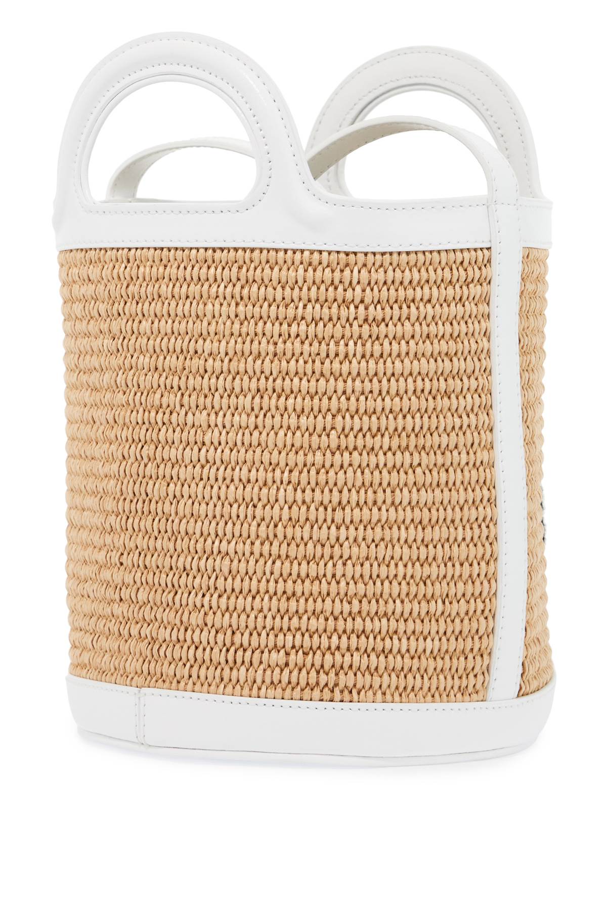 MARNI raffia tropicalia bucket bag