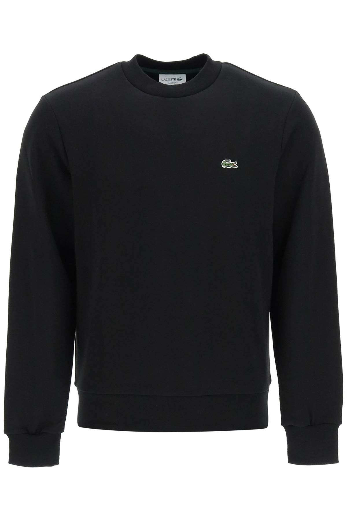 LACOSTE classic fit crewneck sweatshirt