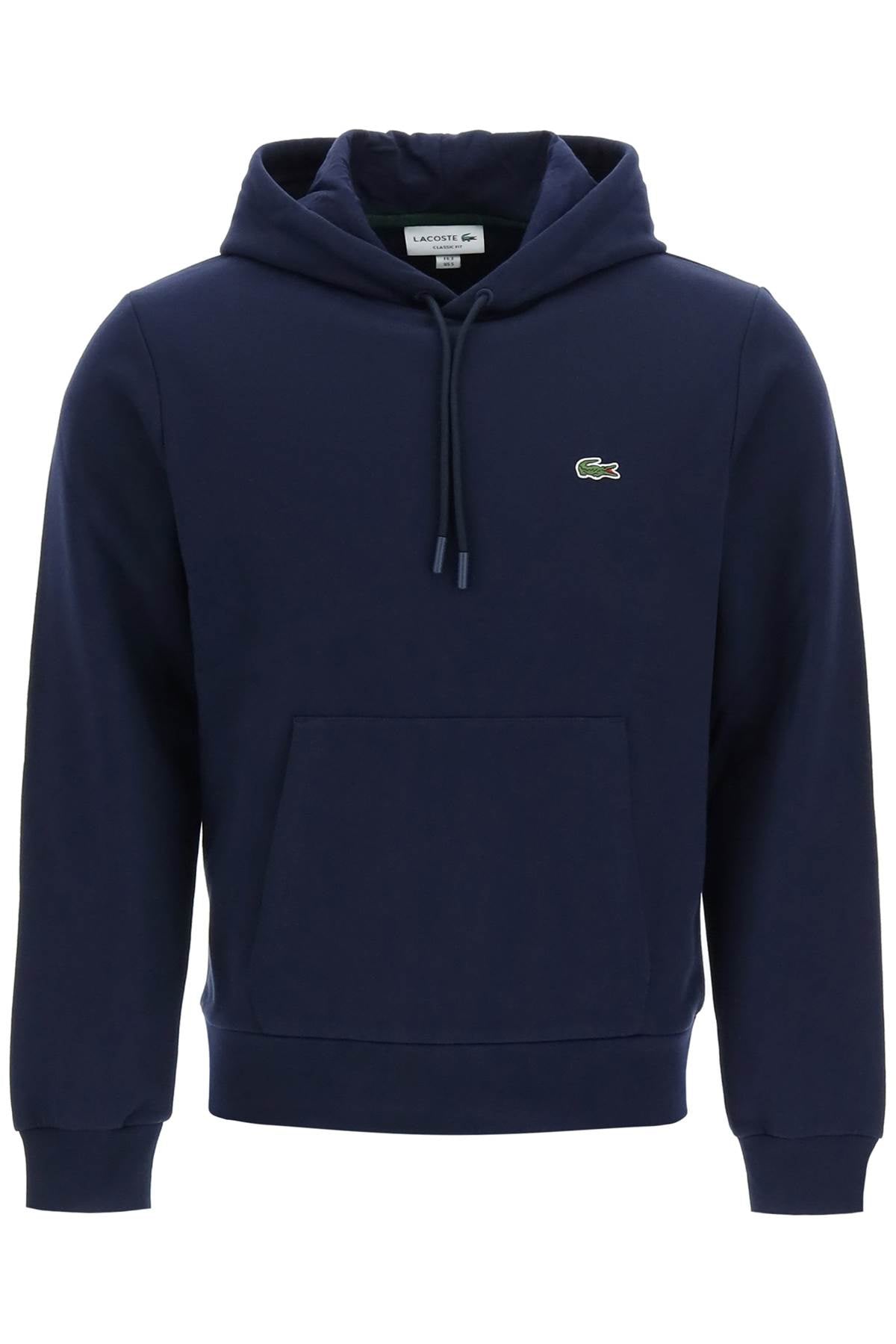 LACOSTE hoodie with logo patch