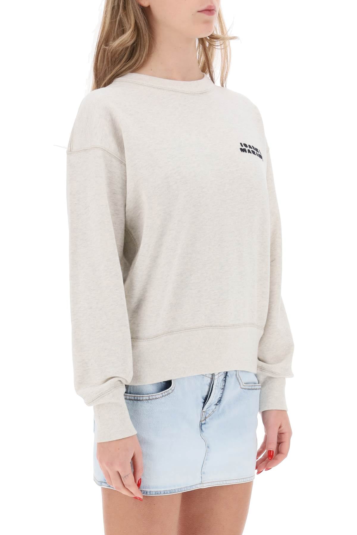 ISABEL MARANT shad sweatshirt with logo embroidery