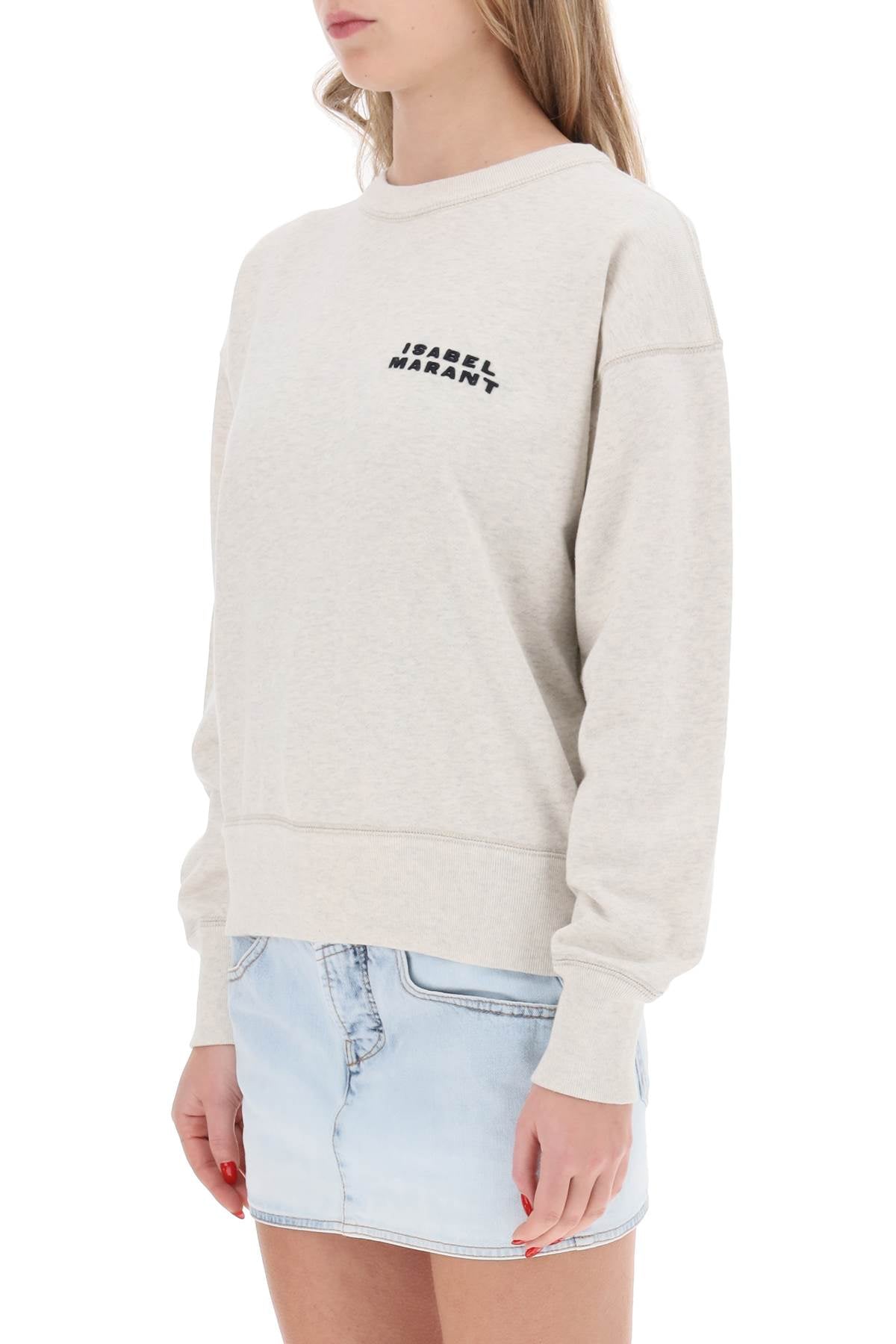 ISABEL MARANT shad sweatshirt with logo embroidery