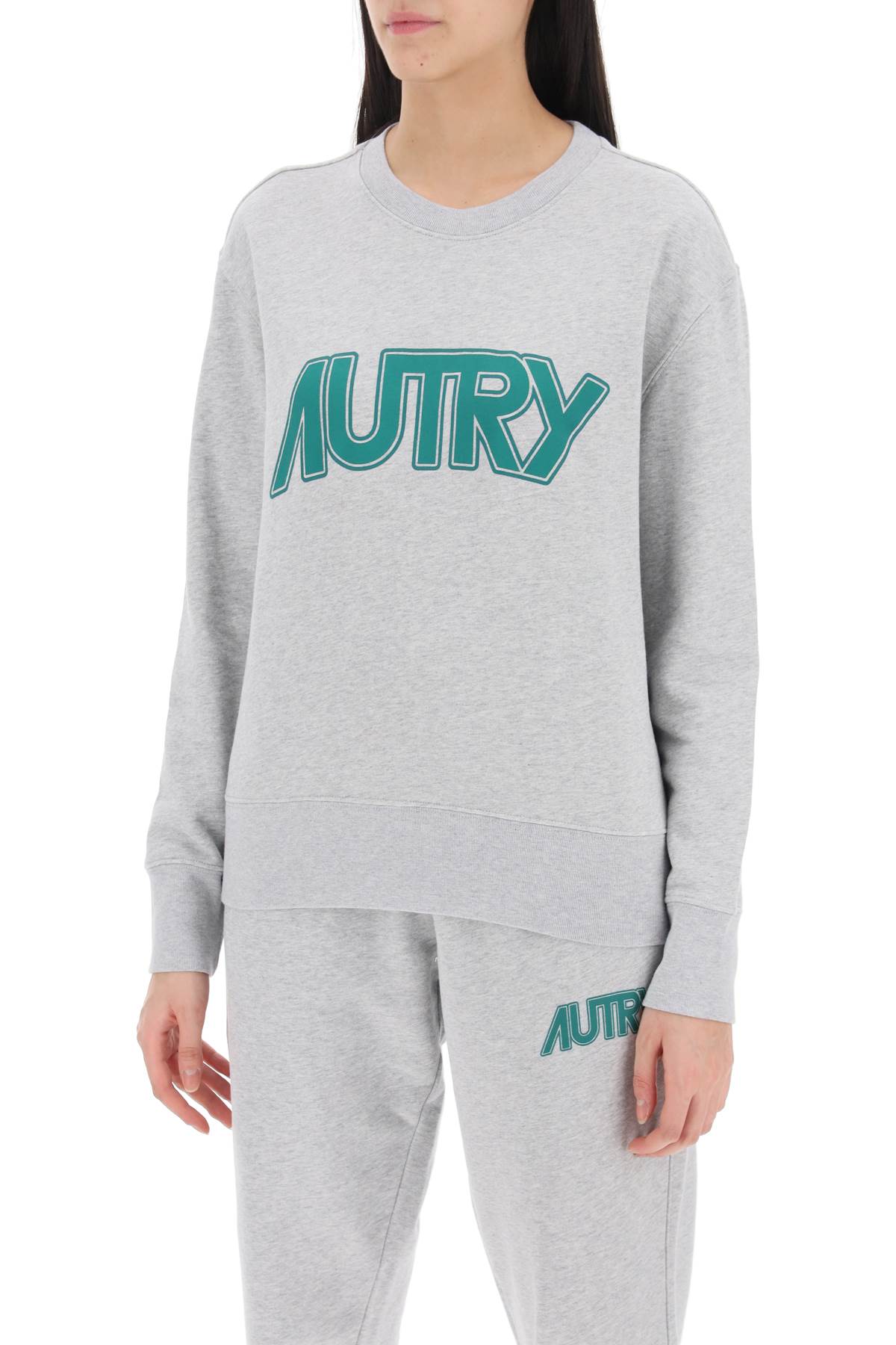 AUTRY sweatshirt with maxi logo print