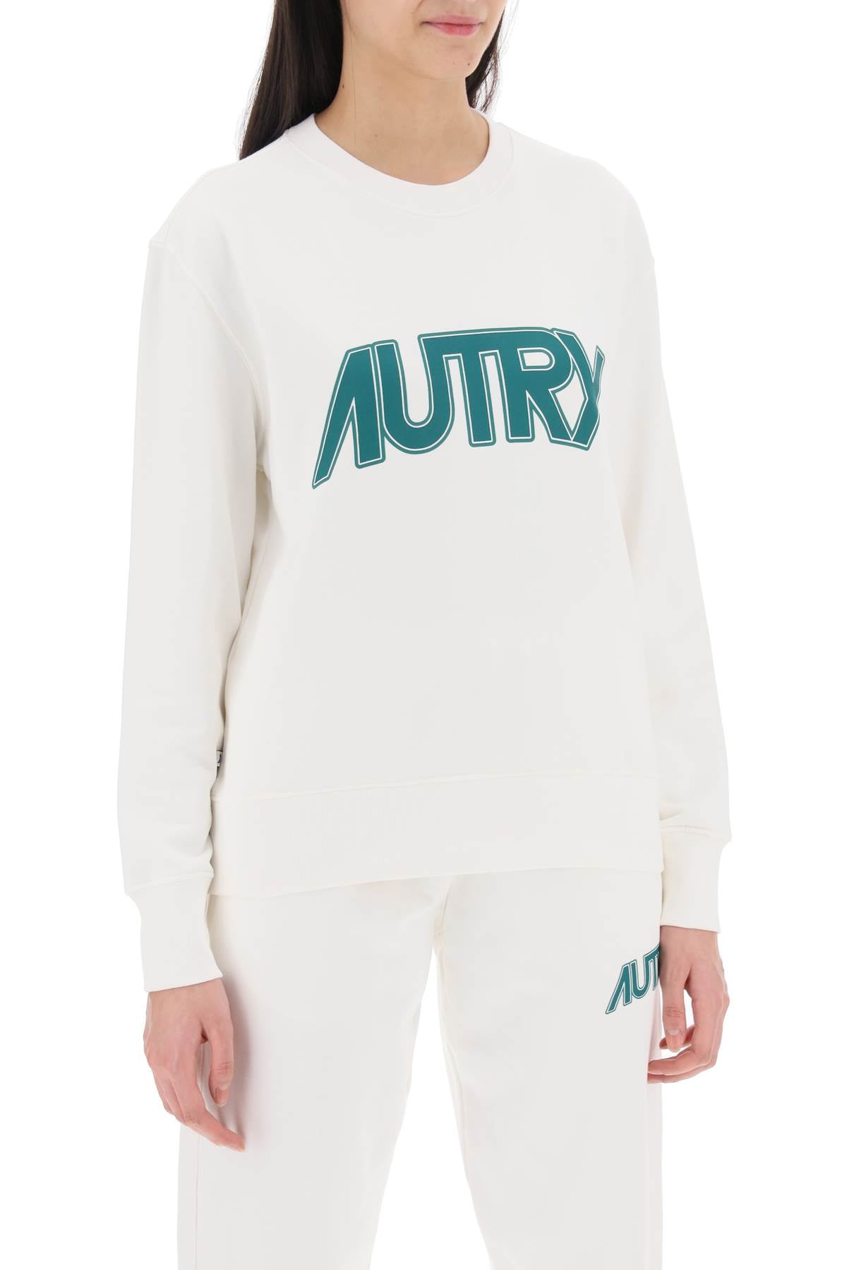 AUTRY sweatshirt with maxi logo print