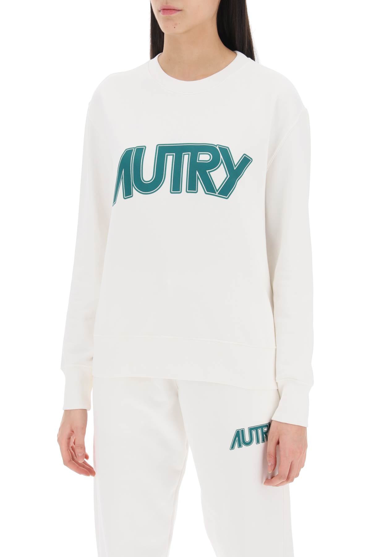 AUTRY sweatshirt with maxi logo print