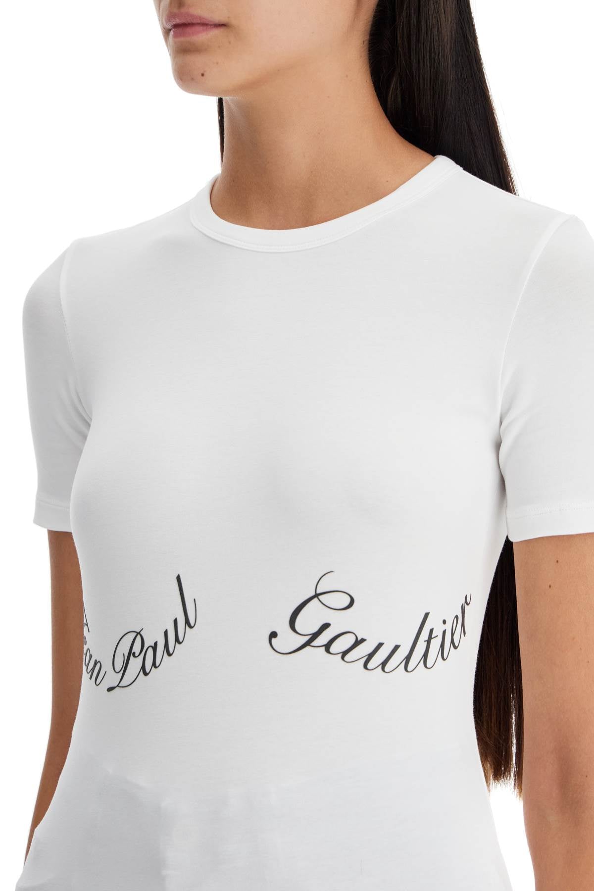 JEAN PAUL GAULTIER logo printed t-shirt