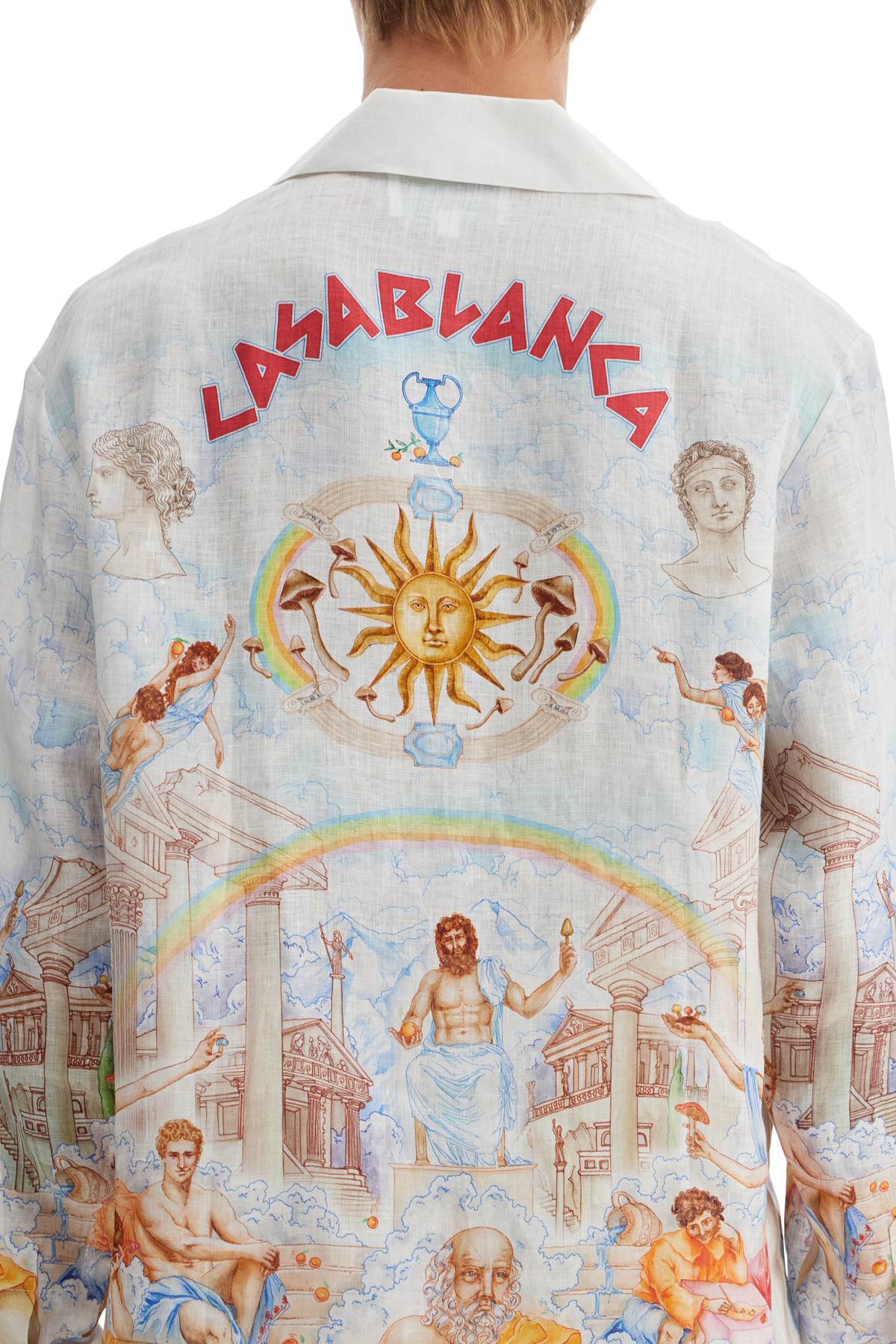 CASABLANCA linen shirt from le temple du savoir