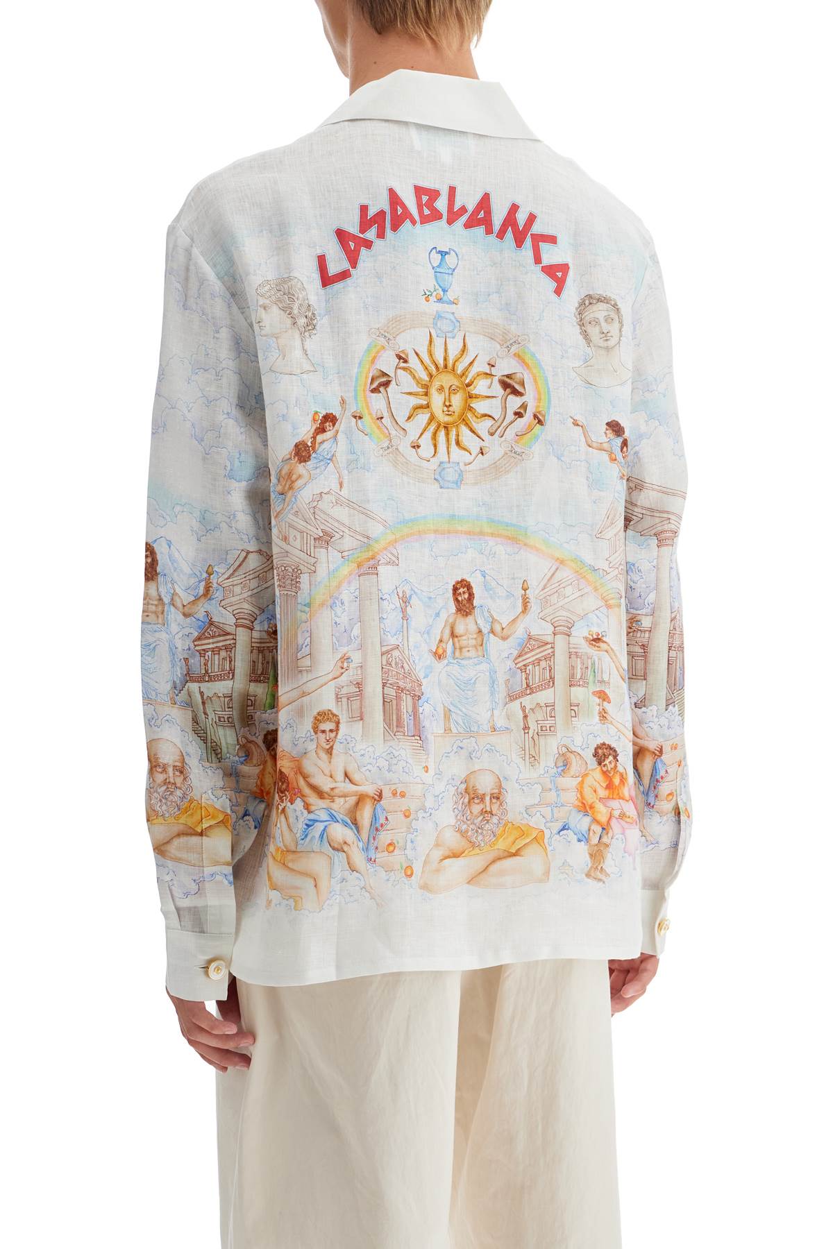 CASABLANCA linen shirt from le temple du savoir