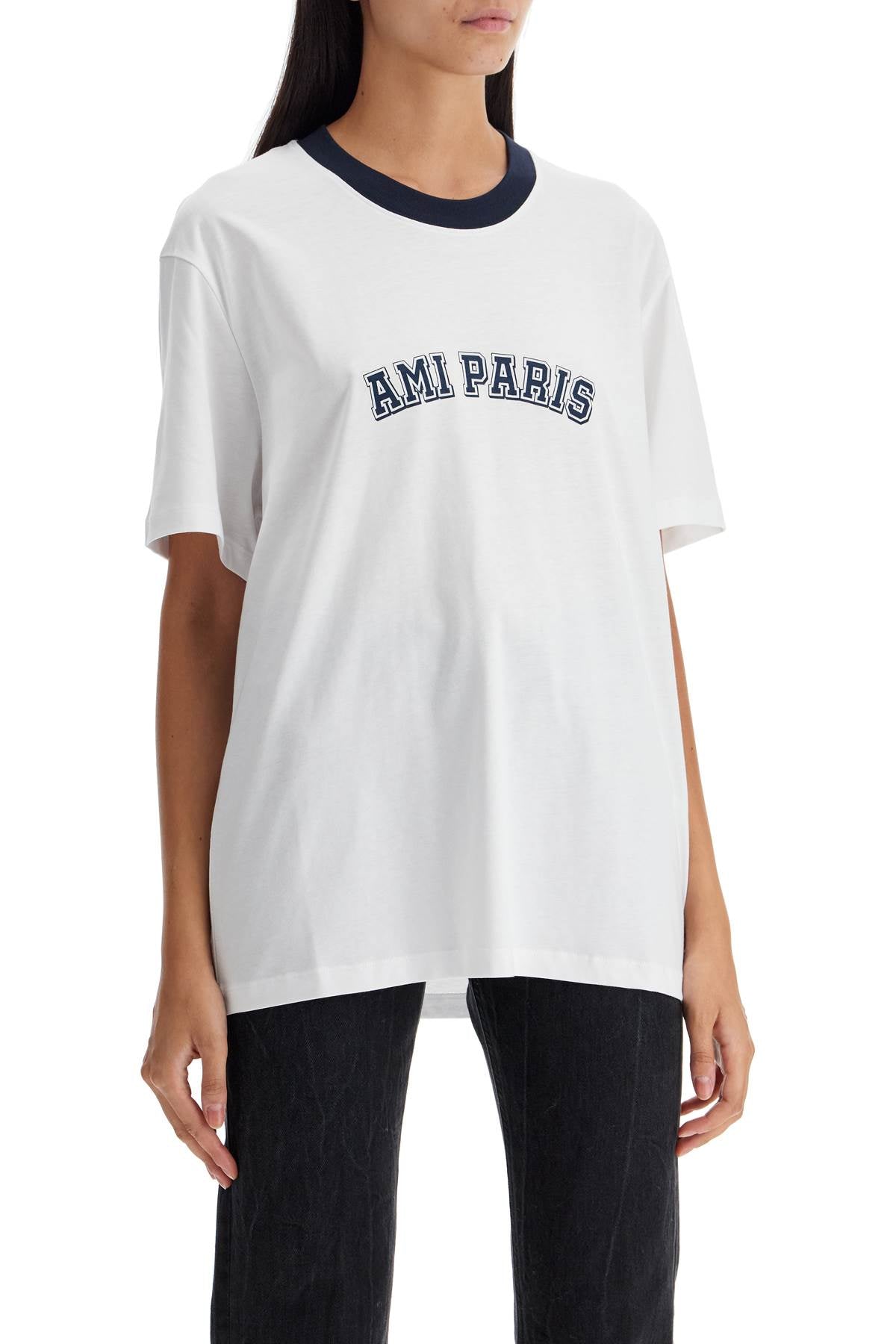 AMI ALEXANDRE MATIUSSI t-shirt with logo print