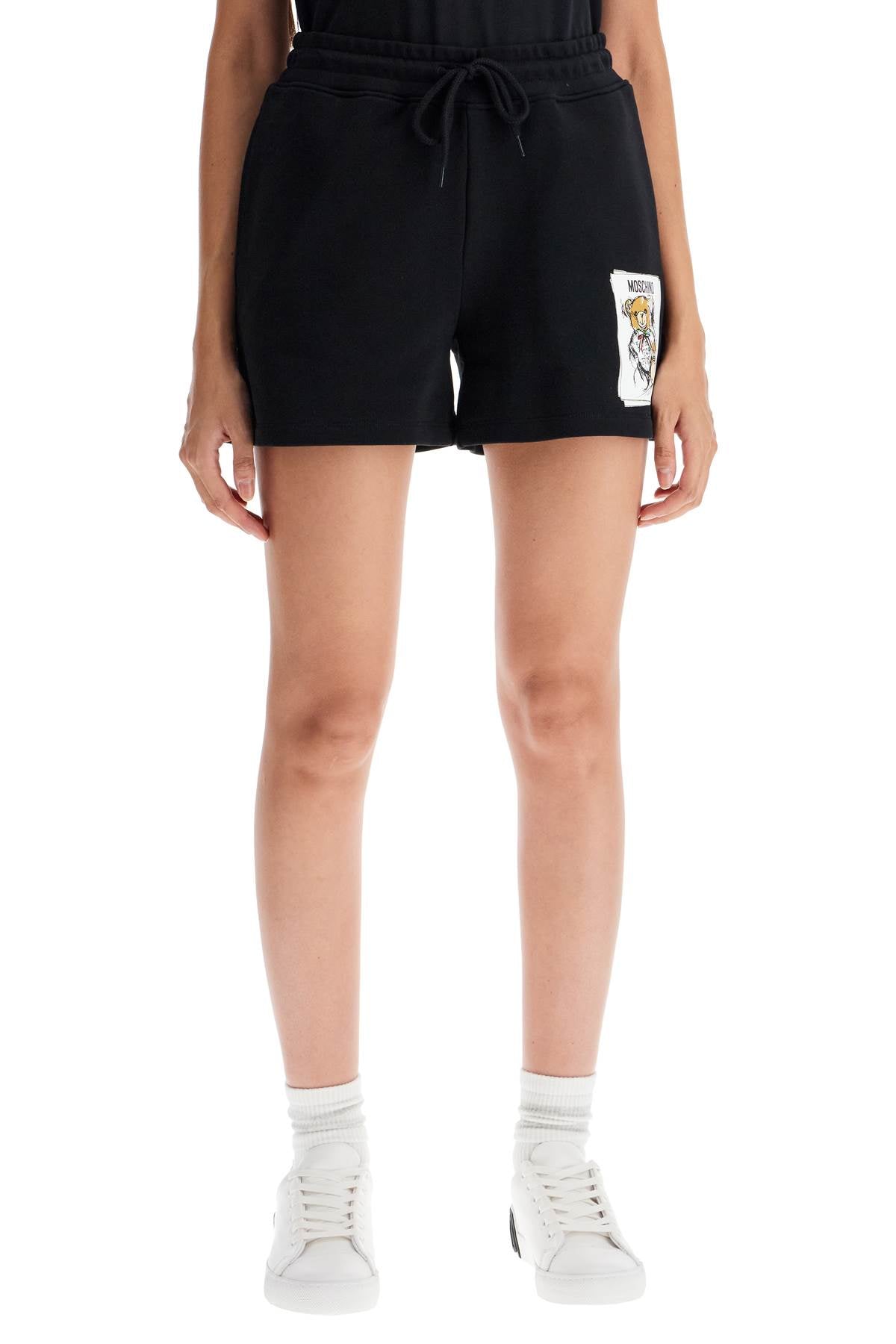 MOSCHINO teddy bear sports shorts