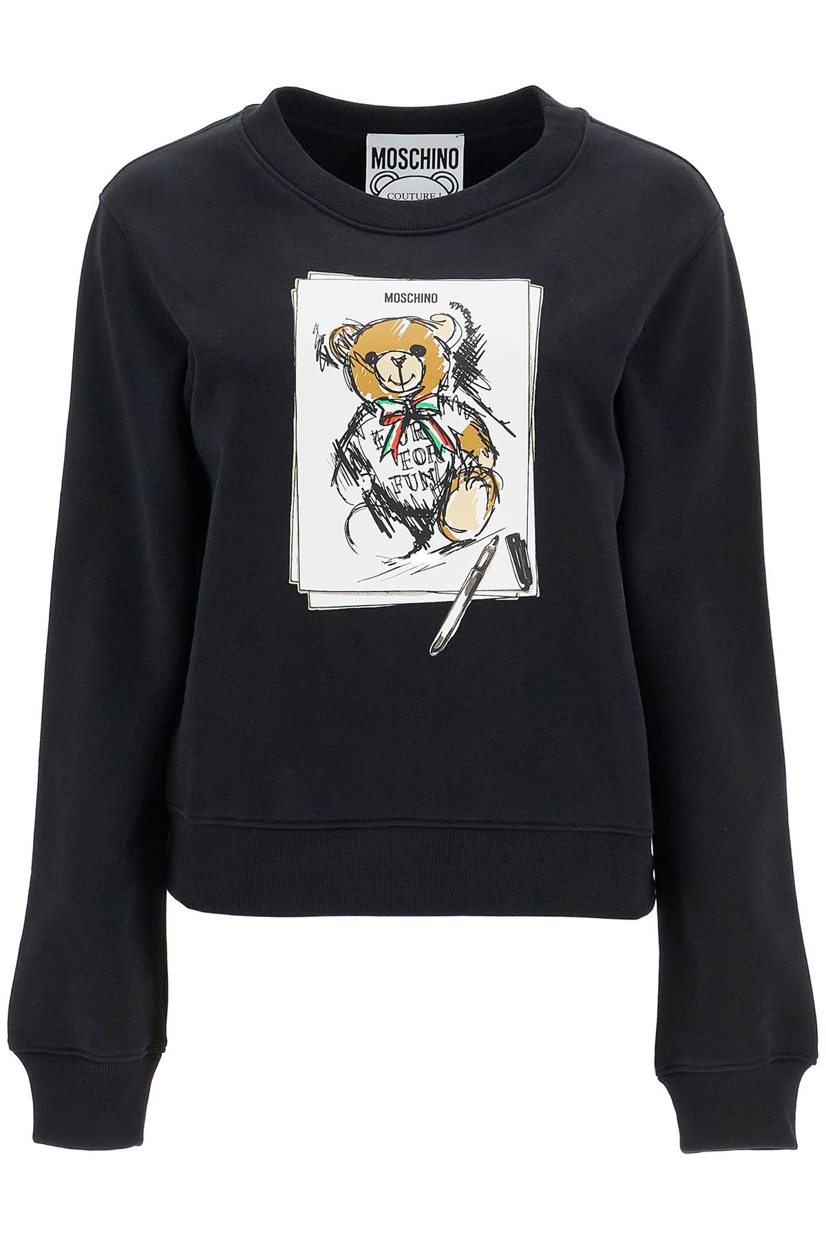 MOSCHINO teddy bear sweatshirt