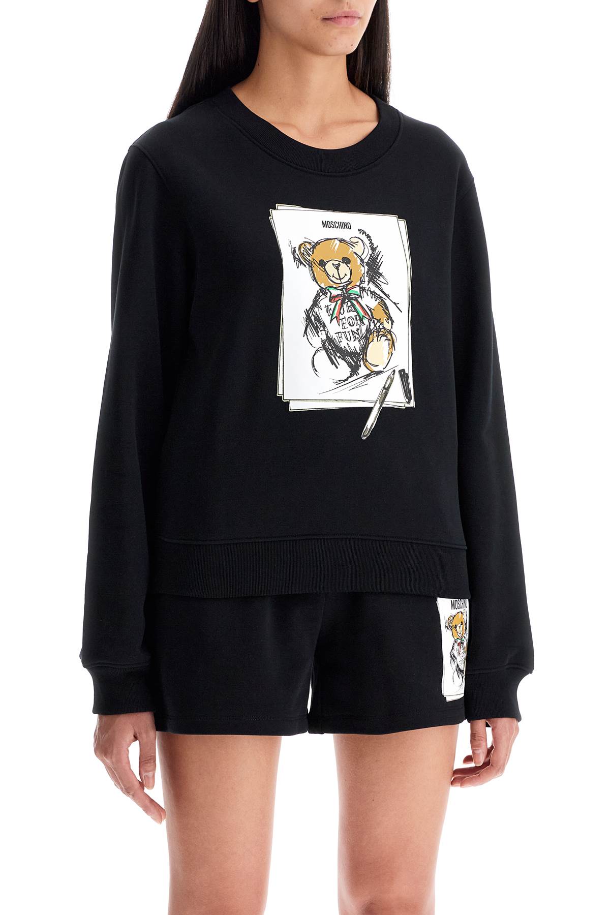 MOSCHINO teddy bear sweatshirt