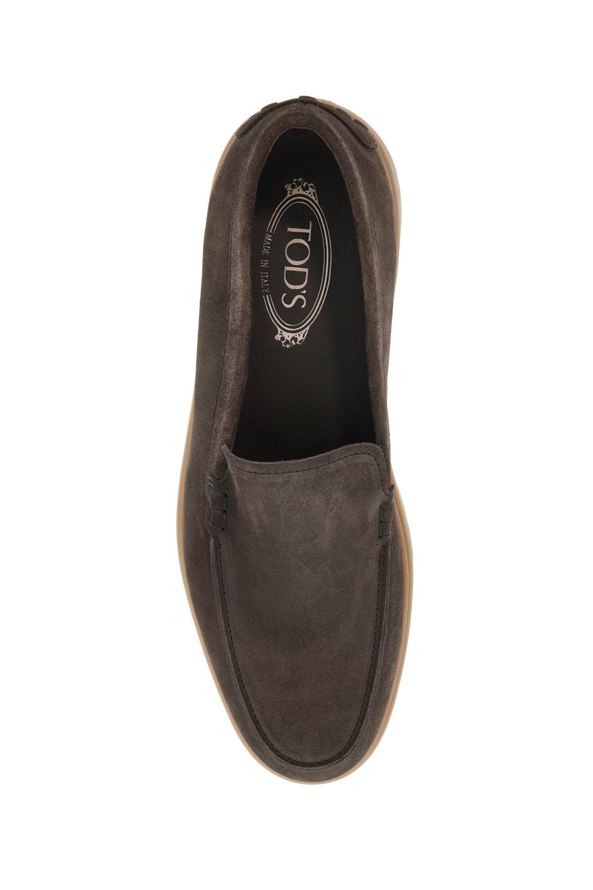 TOD'S suede loafers