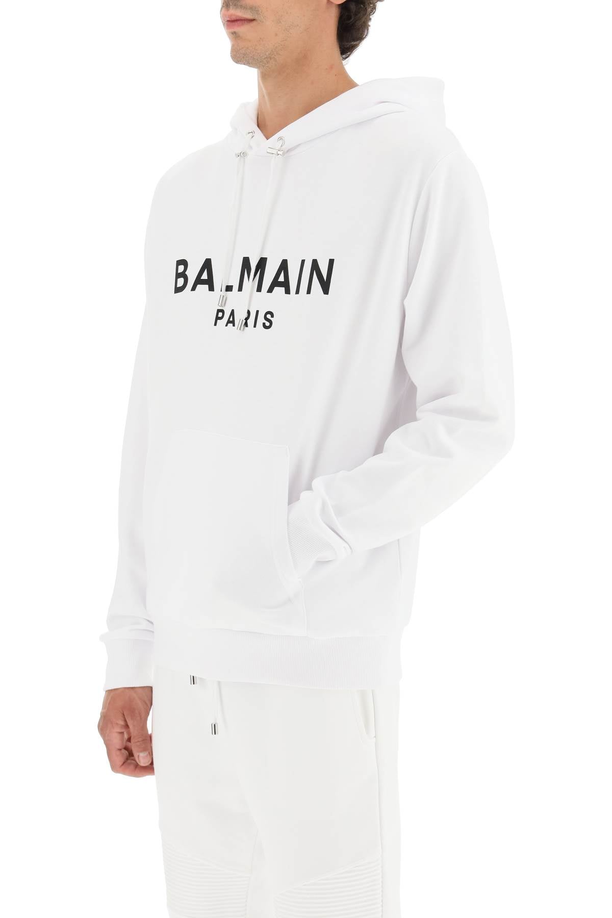 BALMAIN logo hoodie