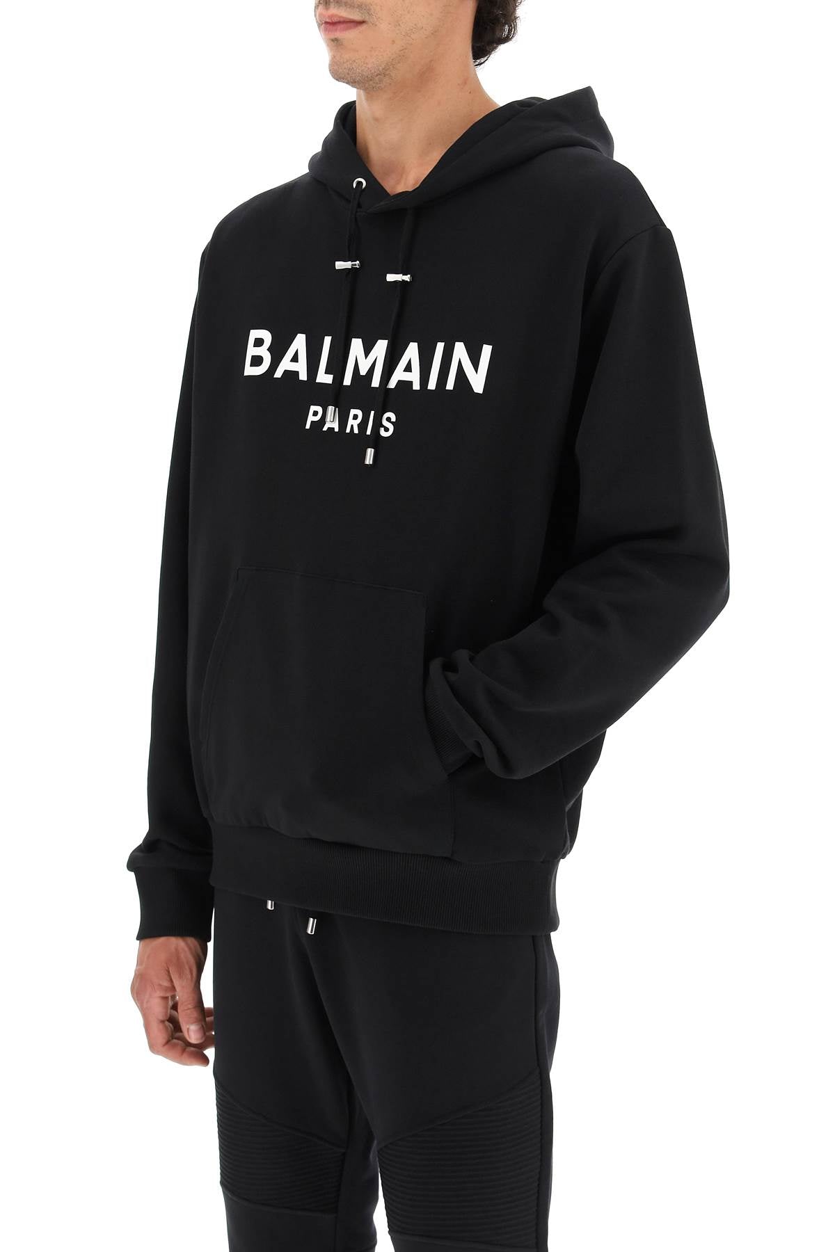 BALMAIN logo hoodie