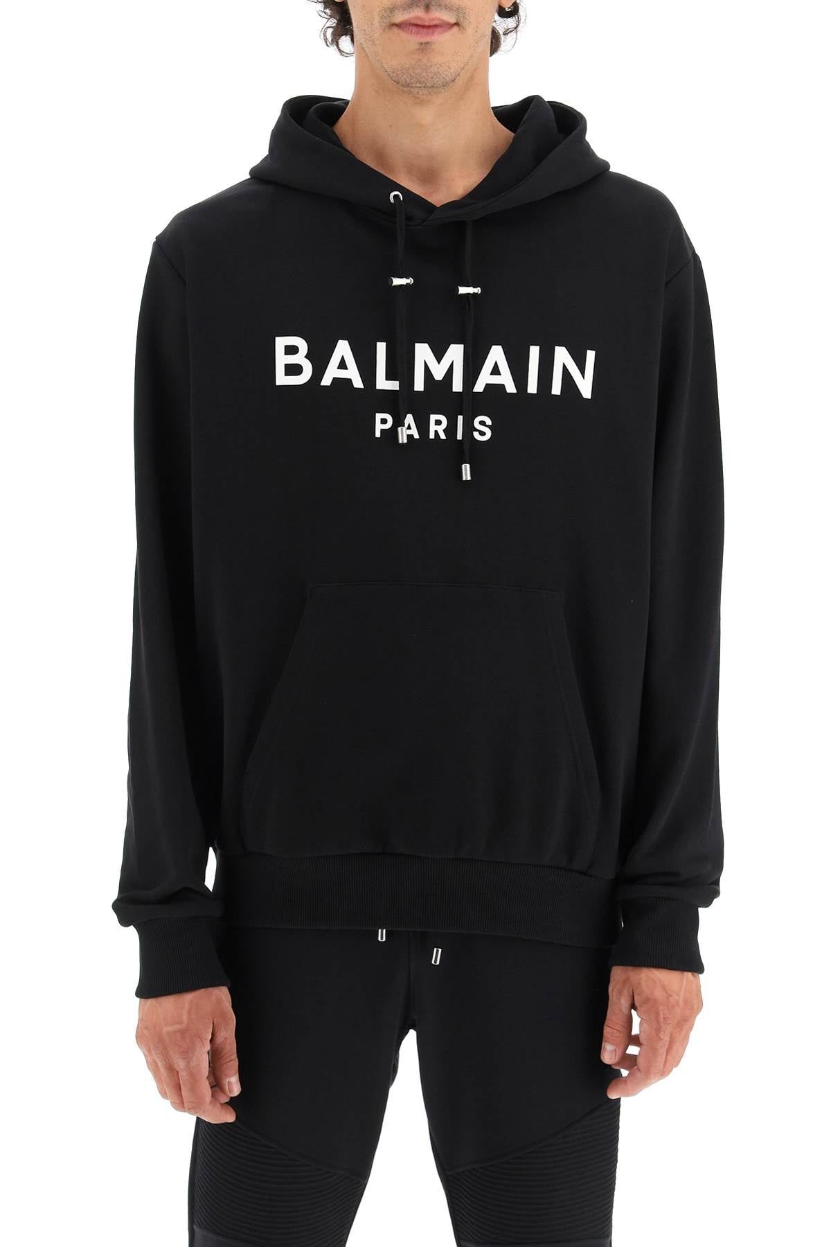 BALMAIN logo hoodie